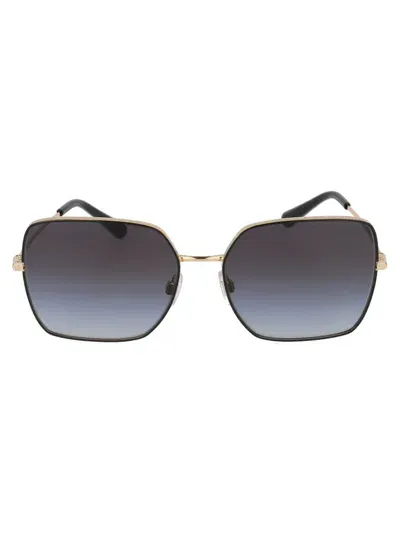 Dolce & Gabbana Eyewear Square Frame Sunglasses In Black