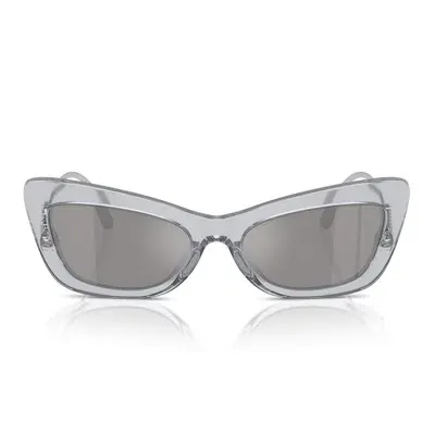 Dolce & Gabbana Acetate Dg4467b Sunglasses In Transparent Grey