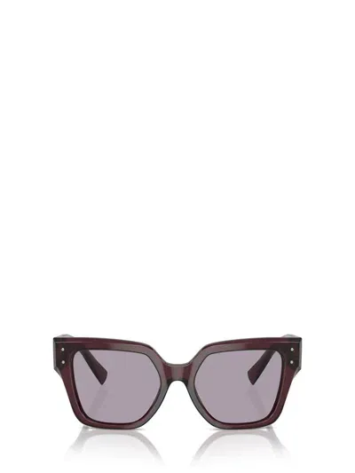 Dolce & Gabbana Eyewear Sunglasses In Transparent Violet