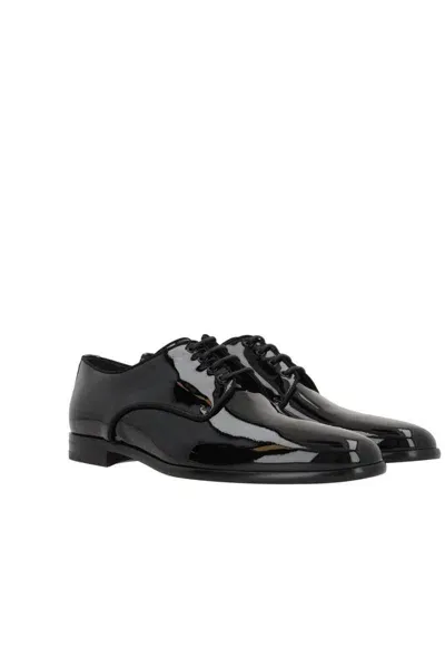 Dolce & Gabbana Flat Shoes In Black