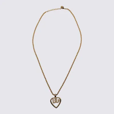 Dolce & Gabbana Gold Metal Necklace