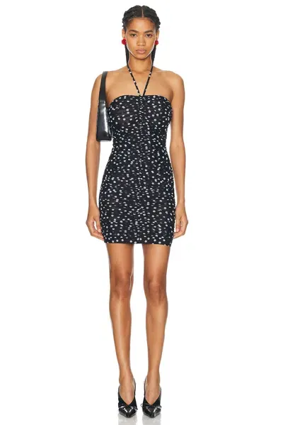 Dolce & Gabbana Mini Dress Mambo Italiano In Black