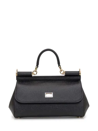 Dolce & Gabbana Hand Bag In Black