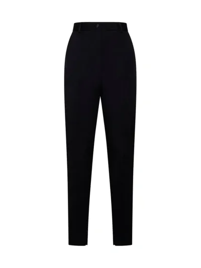 Dolce & Gabbana High Waist Pants In Black