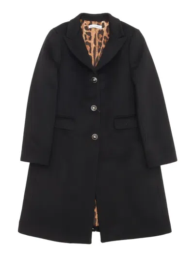 Dolce & Gabbana Junior Kids' Coat In Black