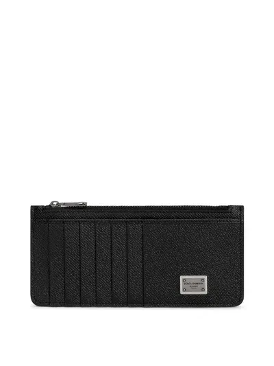 Dolce & Gabbana Lengthened Card-slot Wallet In Negro