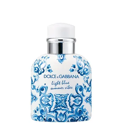 Dolce & Gabbana Light Blue Summer Vibes Pour Homme Eau De Toilette 75ml In White