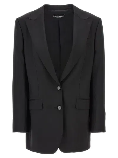 Dolce & Gabbana Mambo Blazer In Black