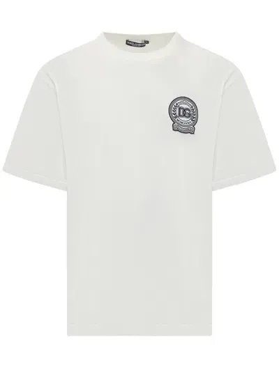 Dolce & Gabbana Dg T-shirt In White