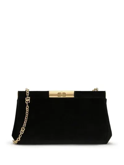 Dolce & Gabbana Medium Marlene Shoulder Bag In Black