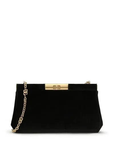 Dolce & Gabbana Medium Marlene Shoulder Bag In Black