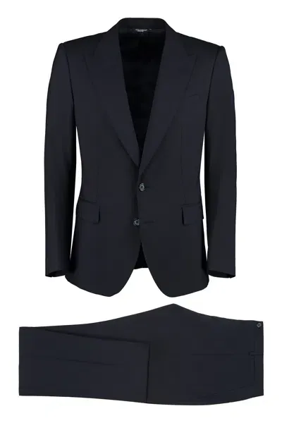 Dolce & Gabbana Men's Sicilia Wool Two-pieces Suit In Blue