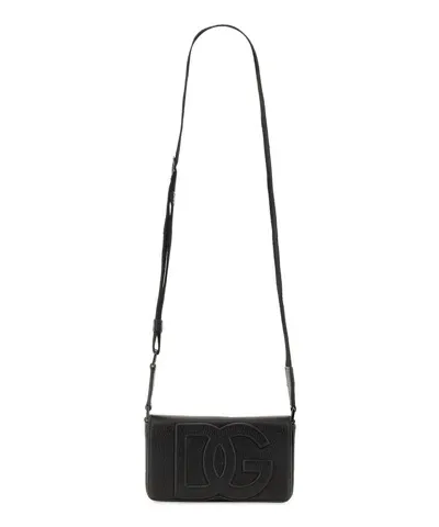 Dolce & Gabbana Mini Crossbody Bag In Black