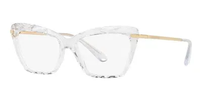 Dolce & Gabbana Mod. Faced Stones Dg 5025 In White