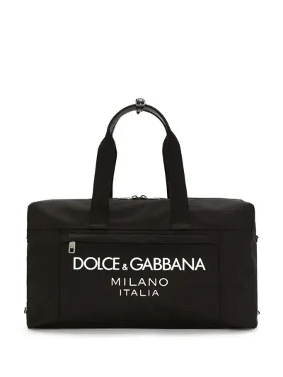 Dolce & Gabbana Ny+vit.century Shopping Bag In Black