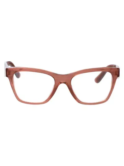 Dolce & Gabbana Eyewear In 3411 Fleur Caramel