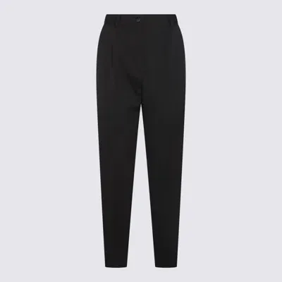 Dolce & Gabbana Black Wool Pants