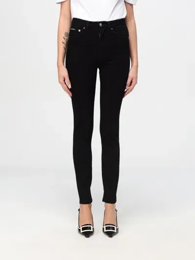 Dolce & Gabbana Jeans  Woman Color Black In Schwarz