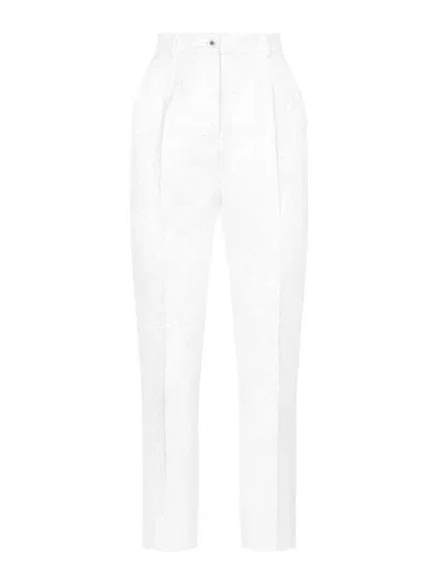 Dolce & Gabbana Pants In White