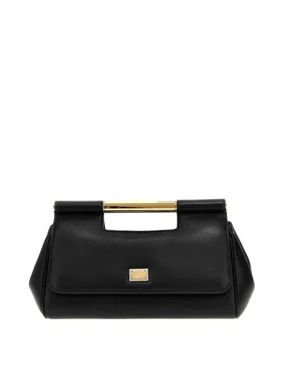 Dolce & Gabbana Plonge Clutch In Black