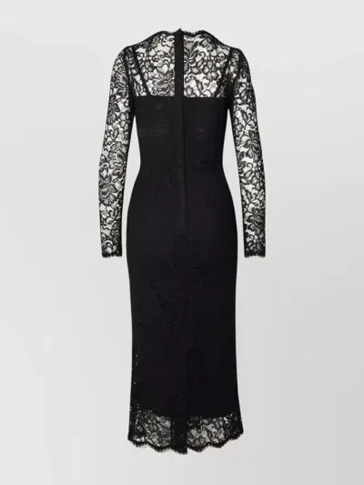 Dolce & Gabbana Black Polyamide Dress