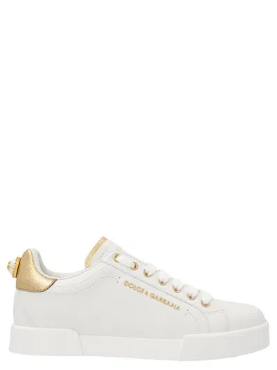 Dolce & Gabbana 'portofino' Sneakers In White