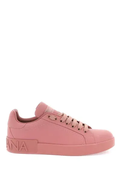 Dolce & Gabbana Low  Low-cut Portofino In Pink