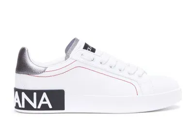 Dolce & Gabbana Portofino Sneakers In White