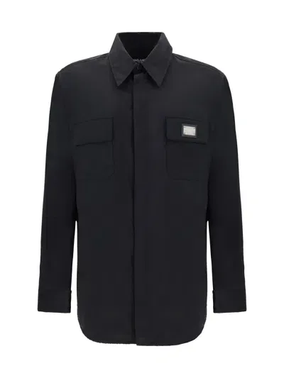 Dolce & Gabbana Shirt In Nero