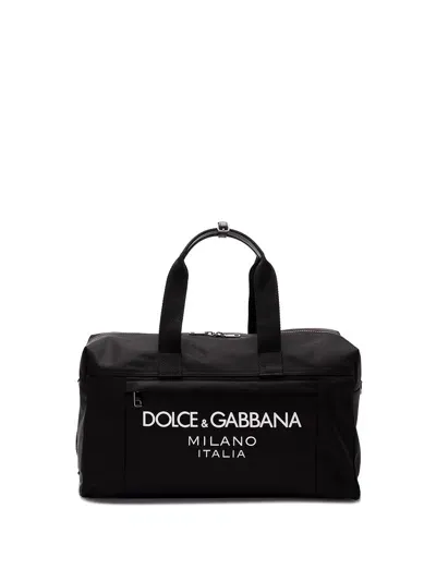 Dolce & Gabbana Shopping Bag In Black