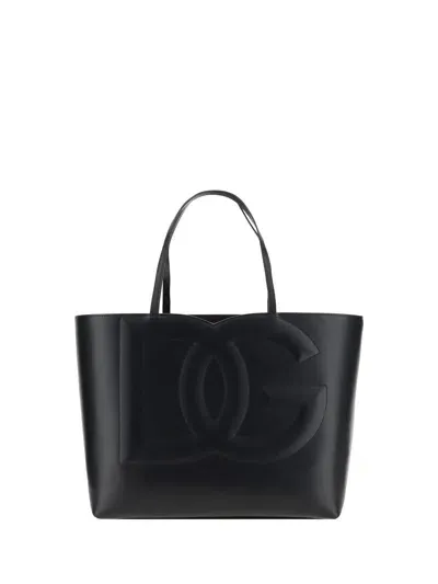 Dolce & Gabbana Shoulder Bags In Black