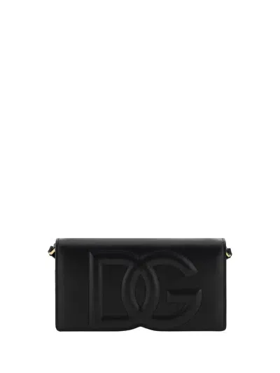 Dolce & Gabbana Shoulder Bags In Black