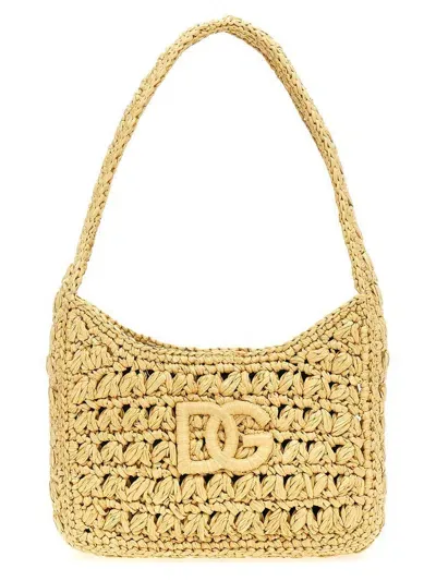 Dolce & Gabbana 3.5 Shoulder Bag In Beige