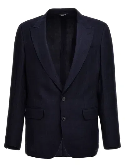 Dolce & Gabbana 'sicilia' Blazer In Black