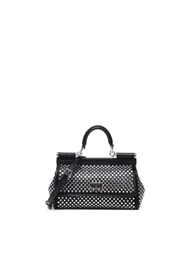 Dolce & Gabbana Sicily Bag In Black