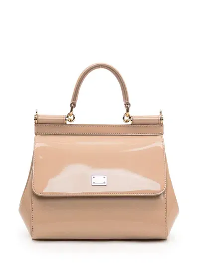 Dolce & Gabbana Sicily Medium Bag In Pink