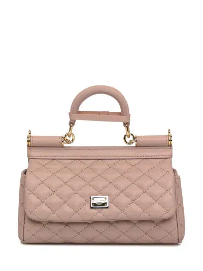 Dolce & Gabbana Sicily Small Bag In Pink