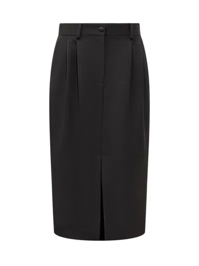 Dolce & Gabbana Skirt In Black