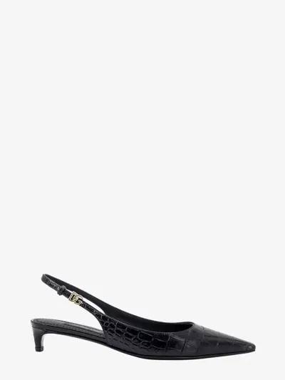 Dolce & Gabbana Slingback In Black