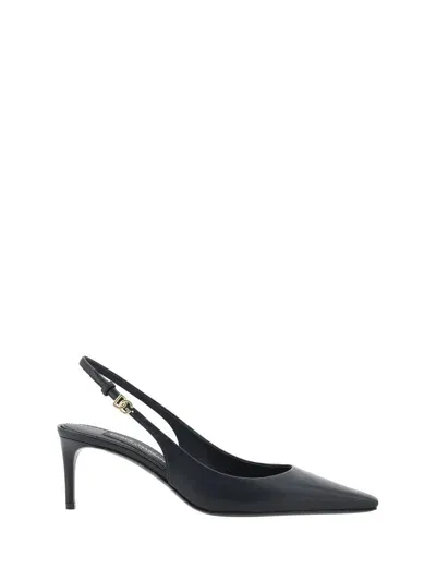 Dolce & Gabbana Slingback Pumps In Nero