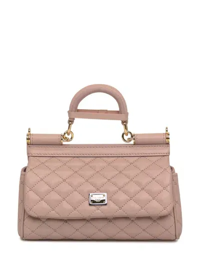 Dolce & Gabbana Small Sicily Bag In Pink