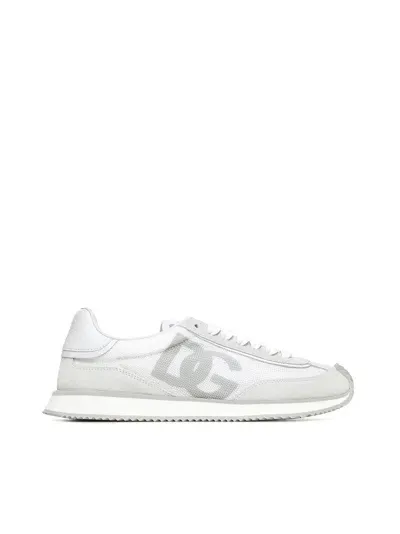 Dolce & Gabbana Sneakers In Bianco/bianco