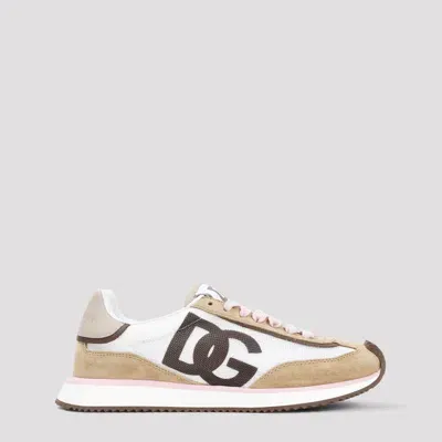 Dolce & Gabbana Sneakers In Brown