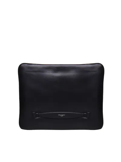 Dolce & Gabbana Soave Pouch Bag In Black