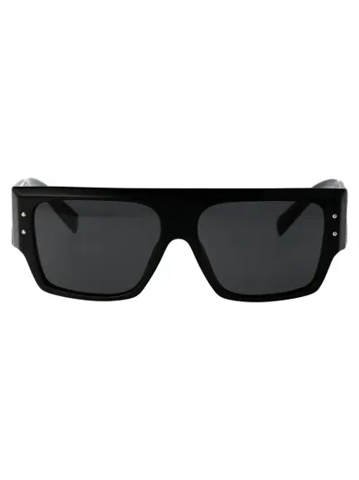 Dolce & Gabbana Squared Sunglasses 0 Dg4459 501/87 In Black