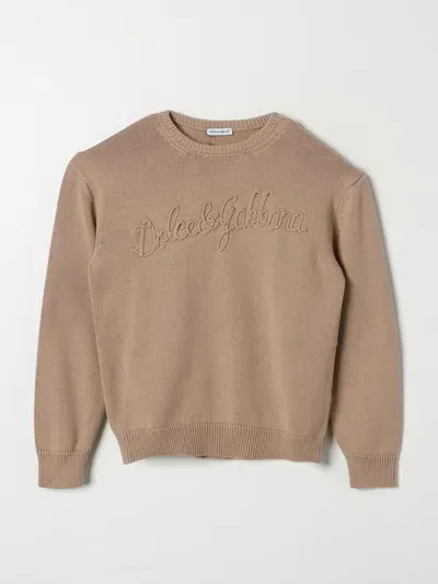 Dolce & Gabbana Sweater  Kids Color Beige