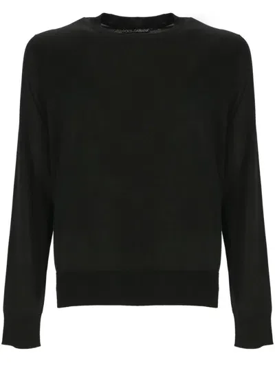 Dolce & Gabbana Sweaters In Black