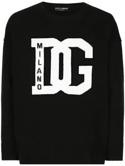 Dolce & Gabbana 'dg' Sweater In Multicolor