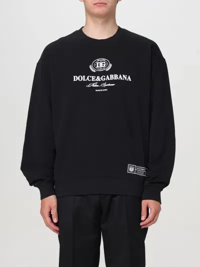 Dolce & Gabbana Sweatshirt  Men Color Black In Schwarz