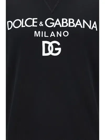 Dolce & Gabbana Sweatshirt In Black